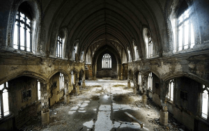 Churches burnt in Europe