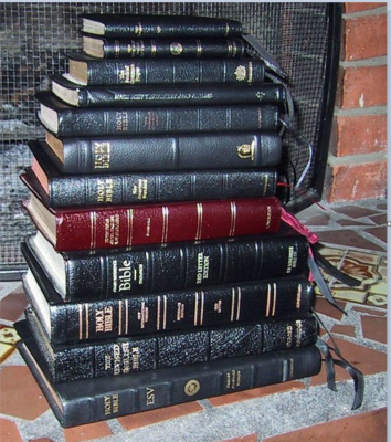 Stack of Bibles