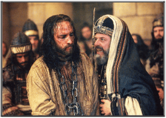 Jesus before high priest